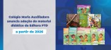 Colégio Maria Auxiliadora anuncia adoção do material didático da Editora FTD a partir de 2026
